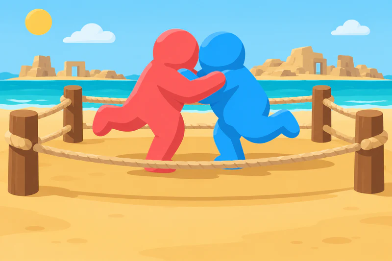 Floppy Wrestle artwork