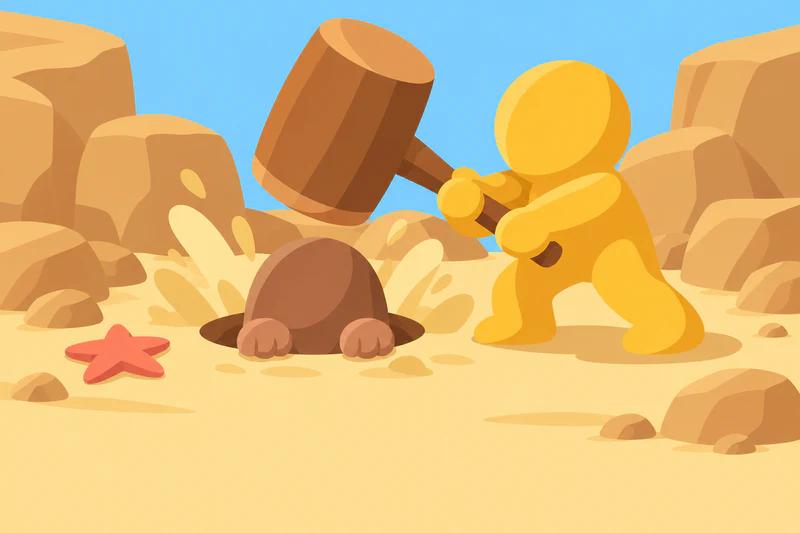 Whack a Mole artwork
